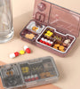 Portable Mini Multi-function Medicine Box Medicine Cutting